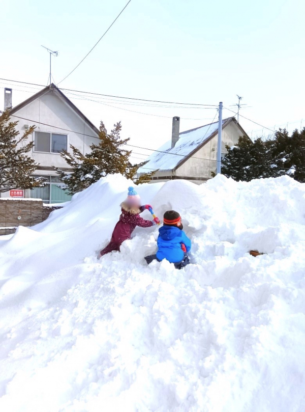 どんぐり保育室☆雪あそび☆