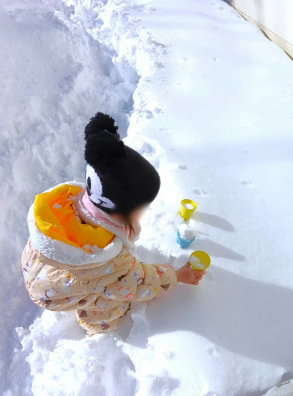 どんぐり保育室☆雪あそび☆