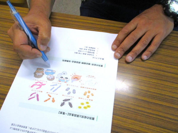 １階デイナイトケア『ナイトケア：看護師による勉強会～食中毒』