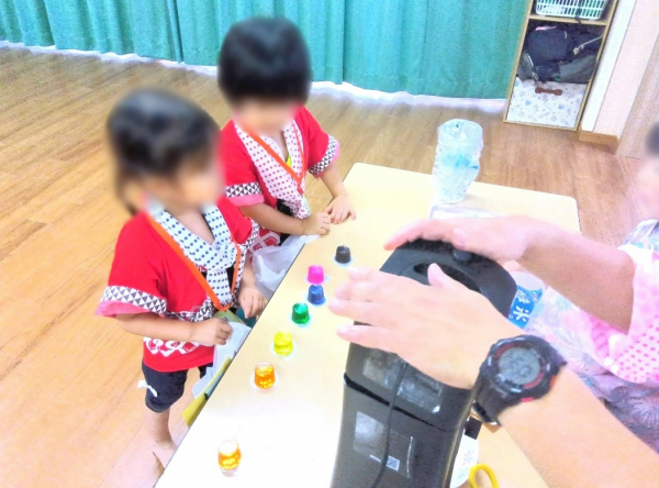 どんぐり保育室☆どんぐり縁日ごっこ
