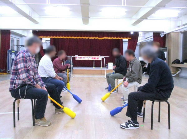 １階デイナイトケア『ナイトケア：運動会をやってみました』