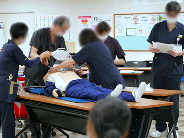 看護部研修会「ACLS研修会を開催しました。」