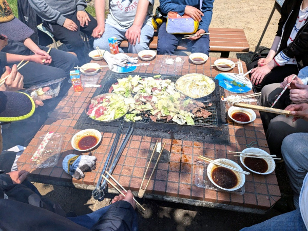２階デイケア『バーベキューで初夏を楽しみました‼』